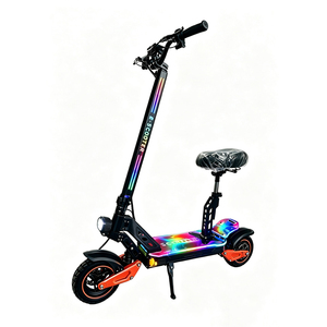 Tricycle adulte haute performance 1600W 48V avec essieu de charge, feu arrière, siège, scooter électrique 2 roues haute vitesse 8000 Watt 72 Volt - Product Image 3