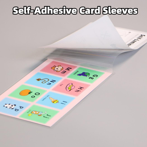 Pochettes de plastification autocollantes, sans machine, transparentes, auto-adhésives, anti-rayures, pour cartes photo - Product Image 1