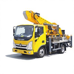 Plataforma Elevadora Hidráulica de 33.8M para Trabajo Aéreo, Camión Elevador de 28M para Operaciones en Altura, Camión con Cesta Elevadora - Product Image 1