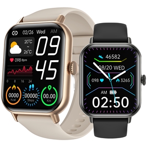 Gw62方屏数字智能手表薄膜晶体管显示硅胶带多运动模式IP67防水等级时尚可穿戴 - Product Image 3