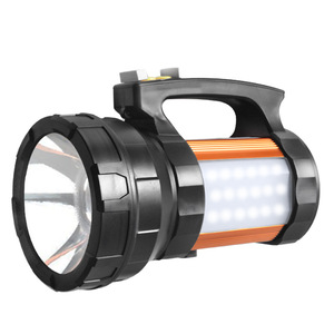 ไฟฉาย LED พกพา ชาร์จไฟได้ แบตเตอรี่ Li-Ion ความสว่างสูง สำหรับกิจกรรมกลางแจ้ง ตั้งแคมป์ ตกปลา ทำงาน พร้อมสายสะพายไหล่ - Product Image 2