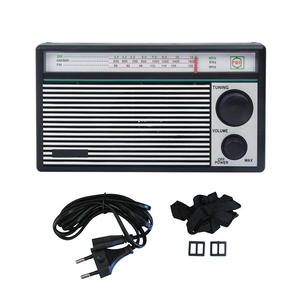 Classic Factory Vintage FM AM SW 3 Band Radio Plastic Portable Pointer Radio Dual Power Home Elderly Use Elderly <b>USB</b> Battery - Product Image 6