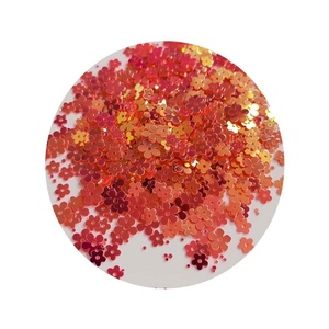 Paillettes Olografiche a Forma di Fiore 5mm 7mm in PVC, Glitter Sfuso per Nail Art, Manicure, Cucito, Decorazioni Matrimoniali e Coriandoli - Product Image 6