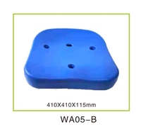 Chaise de stade moderne et robuste en panneau HDPE durable 2026, disponible en plusieurs couleurs, avec assise en plastique, pour gymnases, écoles, projets extérieurs et centres commerciaux