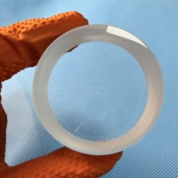 Anillo de Protección de Cuarzo de Sílice Fundido JGS1 S1 S2 Personalizado, Placa de Vidrio de Zafiro, Sustrato de Alta Precisión para Semiconductores