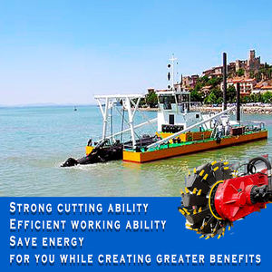 자체 추진 4000m ³ 암석 절단기가있는 호퍼 준설선 운하 프로젝트 승인 중동 송유관 인프라 - Product Image 3