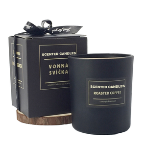 Nến thơm thủ công làm từ sáp đậu nành, nhãn hiệu riêng, bán buôn số lượng lớn, lọ thủy tinh trắng đen, trang trí nhà cửa, quà tặng ngày Valentine - Product Image 2