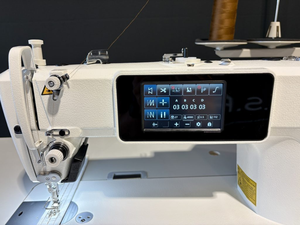 Nueva Máquina de Coser <span class=keywords><strong>Recta</strong></span> Juki 8000C de Brazo Largo <span class=keywords><strong>con</strong></span> Accionamiento Directo y Cortahilos - Product Image 2