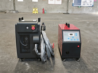 Nouvelle machine de soudage au laser à fibre refroidie par air 4 en 1, 1500W, système portable manuel, soudage, découpe, nettoyage, réparation de métaux