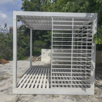 2025 Sigma moderne tous temps meubles de patio extérieur ensembles luxueux jardin extérieur lits de repos en aluminium