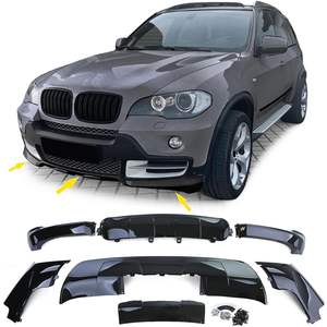 Alerón delantero GZ para BMW X5 E70 2007-2010 con acabado pulido estilo tuning - Product Image 2