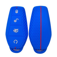 Housse de télécommande intelligente en silicone souple avec chaîne pour BYD Atto 3 Han EV Dolphin Song Pro Yuan Plus