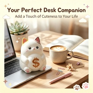 Squishy Géant Chat de Noël à Remontée Lente, Jouets à Presser, Squishy Chat Porte-Bonheur Géant, En Stock, Emballé en Coffret Cadeau - Product Image 3