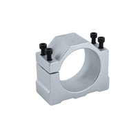 Support de fixation d'axe en aluminium usiné CNC sur mesure pour moteur de machine CNC OEM