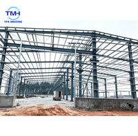 Usine industrielle préfabriquée à faible coût en structure métallique, atelier de traitement des métaux à plusieurs niveaux, entrepôt de stockage, érection rapide