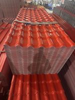 Tuile de toiture en résine synthétique ASA PVC anti-âge, isolation thermique, tôle de toiture en plastique ondulé pour la construction de maisons et de villas