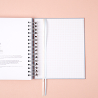 Planificateur de leçons pour l'école à domicile A5, carnet à spirale personnalisé avec logo, organiseur de planification à couverture rigide, vente en gros, éducation familiale