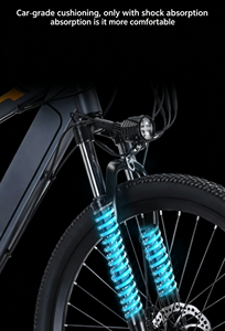 Vélo électrique tout-terrain personnalisable en gros, à suspension intégrale, pour les sentiers accidentés en montagne - Product Image 4