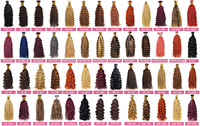 100g cabello humano virgen crudo onda profunda trenzado a granel sin trama Boho Natural suave brillante 12 24 30 pulgadas oferta al por mayor