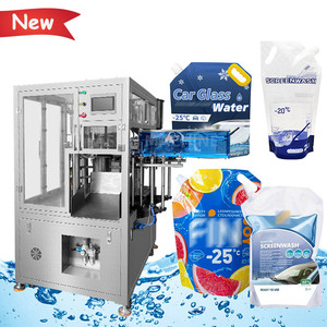 Máquina Automática Rotativa de Llenado y Tapado para Bolsas <span class=keywords><strong>con</strong></span> Boquilla, Líquido Limpiaparabrisas, Anticongelante, <span class=keywords><strong>Refrigerante</strong></span> - Product Image 1