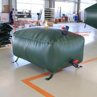 PVC Collapsible Rectangular Water Storage Tank, 2000 Liters