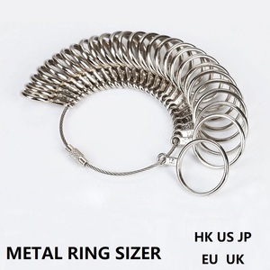 लोहे की धातु की अंगूठी सिजर फिंगर गेज आकार के लिए लोहे की धातु रिंग सिजर फिंगर गेज आकार उपकरण उपकरण - Product Image 5