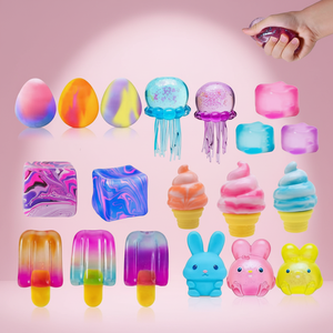 New Style Marble Pattern Cube Squishy Toys <b>Plastic</b> Slow Rising Stress Relief Fidget Toys for Youth Anxiety Relief Sensory - Product Image 5