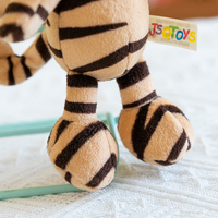 Vente directe usine : Peluche porte-clés créative en forme d'animal de la jungle, pendentif rembourré à suspendre, breloque de sac, souvenir de fête, vente en gros
