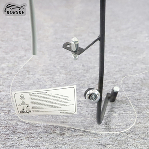 Parabrezza Alto per Moto, Scooter, Motocicletta e Moto da Cross, Visiera per <span class=keywords><strong>SYM</strong></span> <span class=keywords><strong>Symphony</strong></span> - Product Image 4