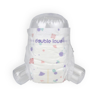Couches pour bébé, vente directe, soins intelligents, ravissant la peau, 4 pièces