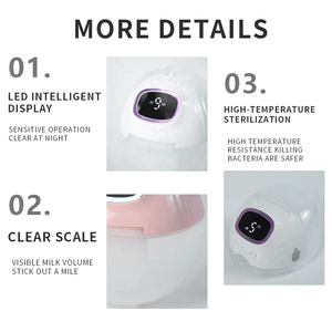 เครื่องปั๊มนมไฟฟ้าแบบไร้สาย 3 โหมด 9 ระดับ ควบคุมผ่านแอพพลิเคชั่น ขายส่ง - Product Image 5