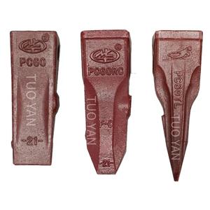 Fabriek Outlet Digger Rotstanden Mini Digger Reserveonderdelen Tandstoel Pc60 Graafmachine Emmer Tand - Product Image 1