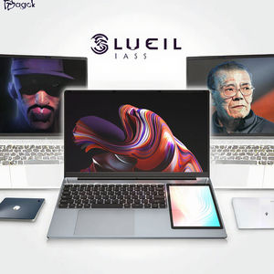 Ordinateur portable professionnel multifonction à double écran 15,6 pouces 7 pouces Écrans tactiles IPS Intel Celeron Quad Core 2,0 GHz Taux de rafraîchissement 90 Hz SSD - Product Image 2