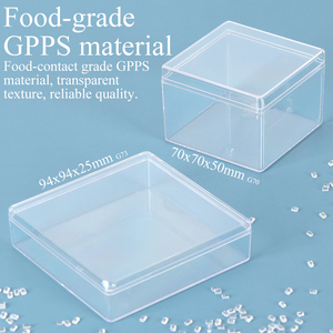 Boîte à Tiramisu Transparente SUNSHING de Qualité Alimentaire, Grandes Boîtes à Gâteau en Acrylique Transparentes, Boîtes à Dragées de Mariage, Boîtes à Chocolats et Biscuits - Product Image 6