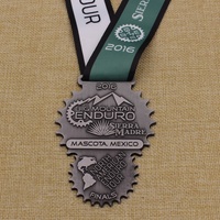 Médaille personnalisée sans minimum or argent bronze championnat cycliste médaille grande montagne enduro