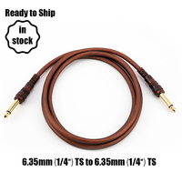 Câble Instrumental Yinyu AC063P 3M 6,35 mm 1/4 Pouce TS vers TS pour Guitare, Amplificateur, Haut-parleur, Clavier Électrique