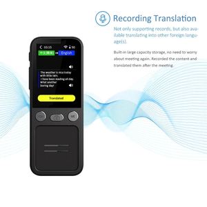 Appareil de <span class=keywords><strong>traduction</strong></span> de voyage T16 intelligent Portable 14 hors ligne avec 138 langues en ligne pour l'apprentissage des affaires - Product Image 5