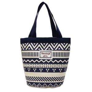 Sac en toile de grande capacité pour femmes Sac seau artistique de style <span class=keywords><strong>ethnique</strong></span> Sac à main ouvert en polyester imprimé <span class=keywords><strong>Panier</strong></span> à légumes <span class=keywords><strong>Panier</strong></span> - Product Image 1