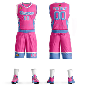 Jersey olahraga basket kustom desain elemen petir Set seragam basket poliester kualitas tinggi - Product Image 5