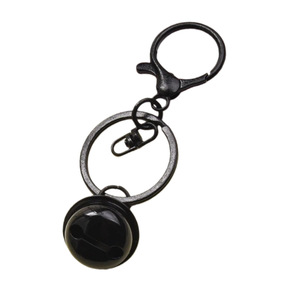 Llavero con Campana, Cierre de Mosquetón, Colgante Redondo, Duradero, Estilo Novedoso, Accesorio para Mascotas - Product Image 1