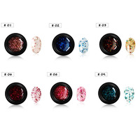 Fleur fée UV Gel vernis à ongles Design coloré rose vert Semi transparent Soak Off Nail Art Gel 5g