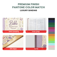 Bibles pour enfants en édition professionnelle reliée, conception de couverture, fabrication, prix, logo personnalisé, textes religieux, cuir PU, Bibles sacrées