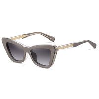MS 81632 Lunettes de soleil à clip à large monture TR90 pour femmes Variété de couleurs Verres polarisés pour la protection de la conduite Matériau PC