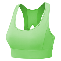 Sujetador deportivo de alta calidad para mujer, sin costuras, transpirable, con espalda cruzada, suave como la mantequilla, ligero, para correr, entrenar, gimnasio y fitness.
