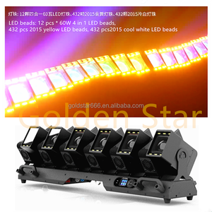 12x60w đong đư<span class=keywords><strong>a</strong></span> chùm dẫn di chuyển đầu zoom rử<span class=keywords><strong>a</strong></span> ma trận thanh đơn lắc lư dẫn ánh sáng sân khấu thiết bị hộp đêm Disco KTV đám cưới - Product Image 5