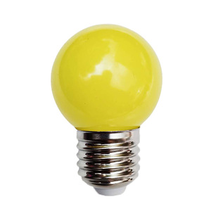 หลอดไฟ LED สี G45 พร้อมโคมไฟพีซี แรงดันไฟฟ้า 220V ขั้ว E27 แสงไฟเอฟเฟกต์พิเศษ - Product Image 1