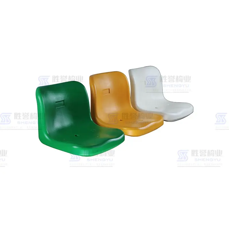 เก้าอี้สนามกีฬาพลาสติก HDPE ใหม่และพรีเมี่ยมสำหรับสนามกีฬาโรงยิมและศูนย์ฟุตบอล