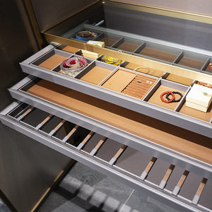 <span class=keywords><strong>Armadio</strong></span> bianco con <span class=keywords><strong>specchio</strong></span> <span class=keywords><strong>armadio</strong></span> moderno con tavolo da viaggio - Product Image 6