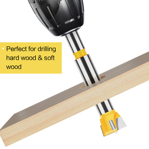 Foret de perçage manuel professionnel pour le travail du bois, ouvre-trous extensible 15-100 mm pour le perçage du bois - Product Image 4