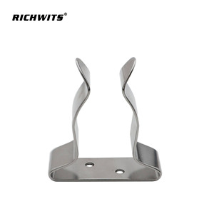 RICHWITS Stainless Steel Oar Mounting Bracket Small Size 34mm Fishing Rod Holder Boat <b>Yacht</b> Accessory Clamp - Product Image 3